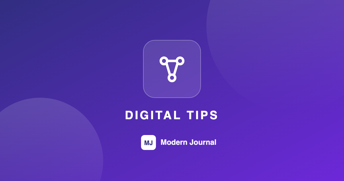 デジタル活用カテゴリの記事イメージ（Modern Journal）